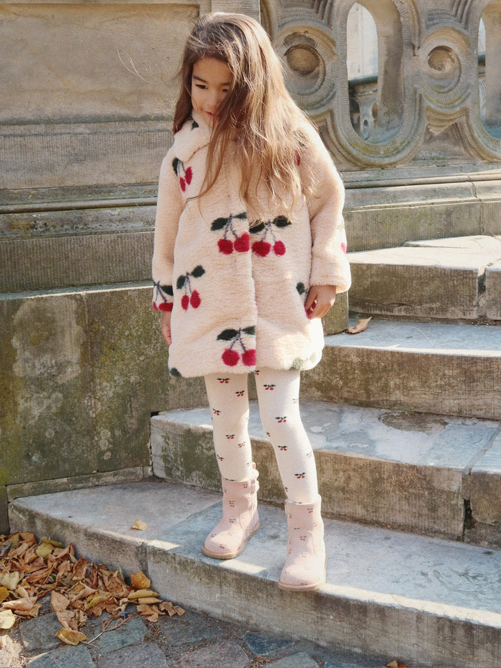 Konges Slojd Fuzzie Coat - Ma Grande Cerise