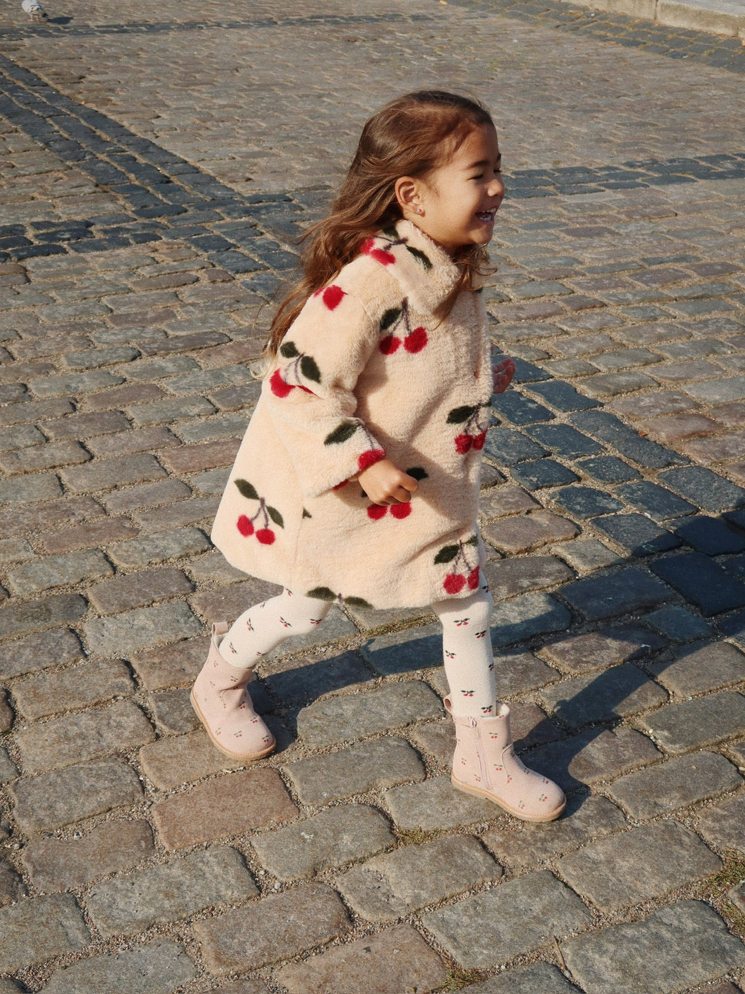 Konges Slojd Fuzzie Coat - Ma Grande Cerise