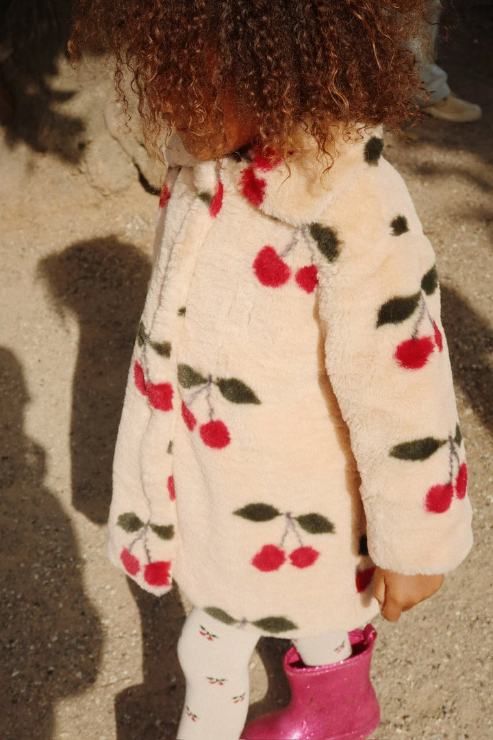 Konges Slojd Fuzzie Coat - Ma Grande Cerise