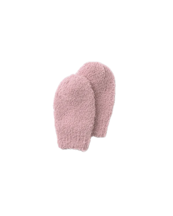 7AM Enfant Fuzzy Mittens - Ash Rose