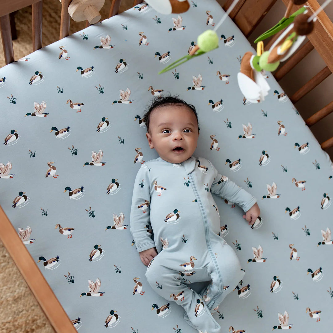 Kyte Baby Footie - Mallard Duck