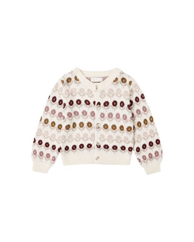 Rylee + Cru Cheyenne Cardigan - Floral Jacquard