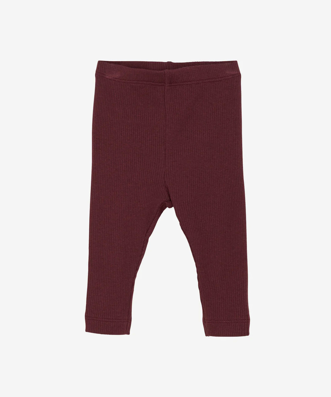 Minymo Rib Leggings - Tawny Port