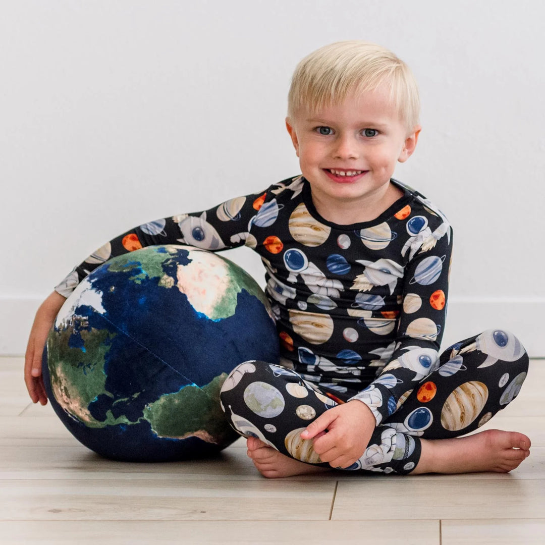 Kickeepants Midnight Space Dream Pajama Set