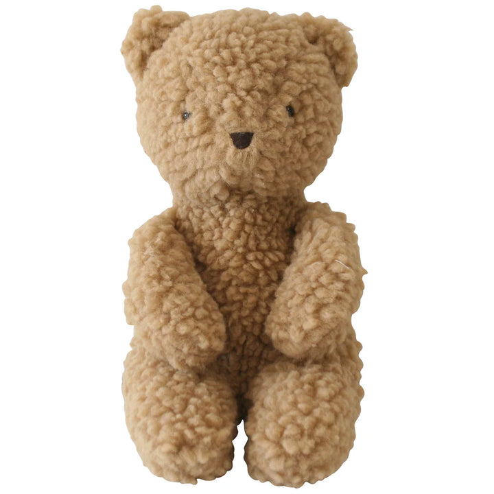 Alimrose Charlie Sherpa Baby Bear - Caramel