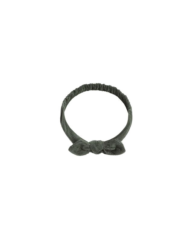 Rylee + Cru Baby Bow Headband - Evergreen