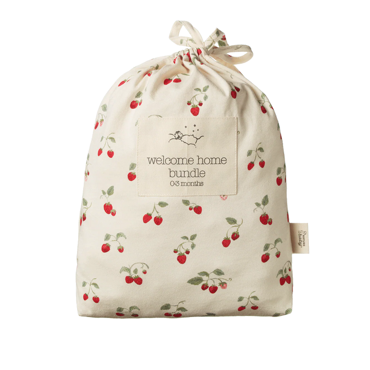Nature Baby Welcome Home Gift Set - Strawberry Blush