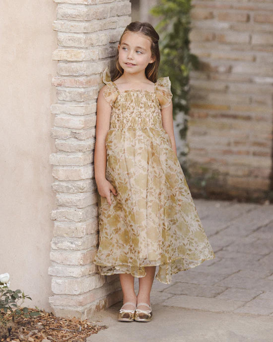 Noralee Dolly Dress - Garden Golden