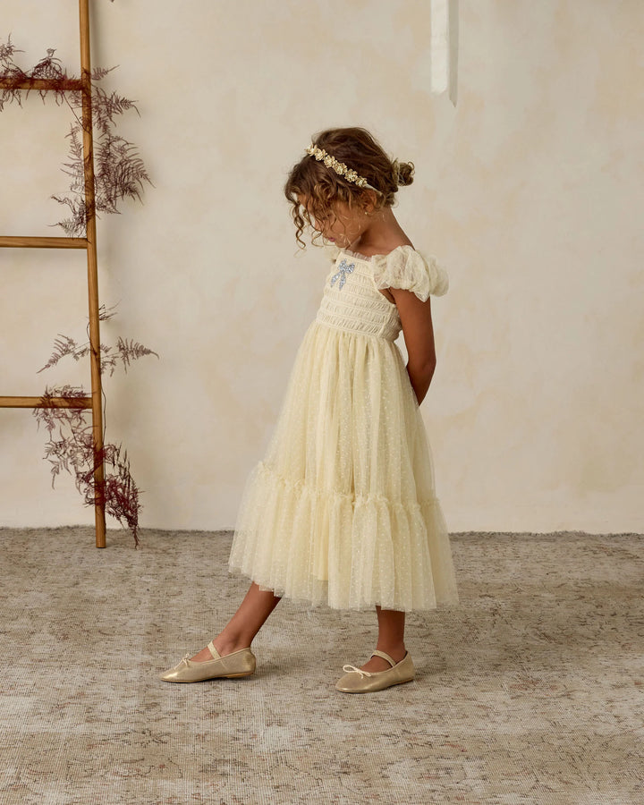 Noralee Floral Headband - Ecru