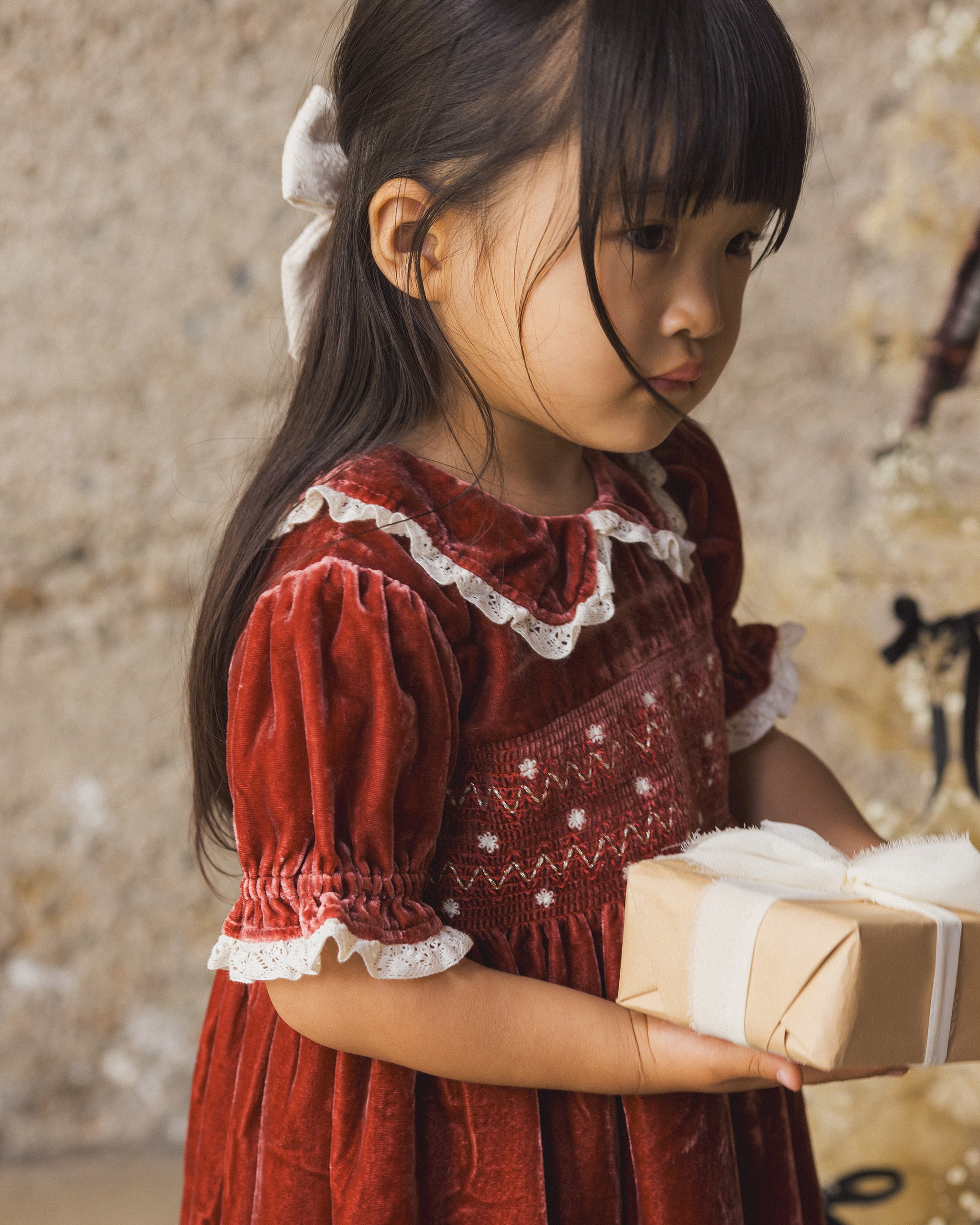 Noralee Elizabeth Dress - Ruby – Hopscotch Kids