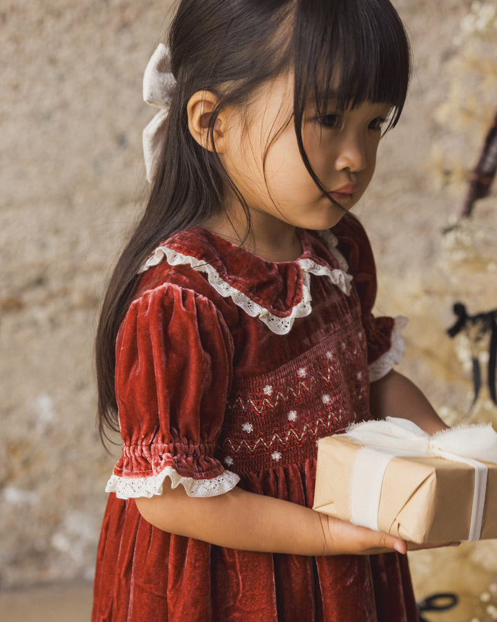 Noralee Elizabeth Dress - Ruby