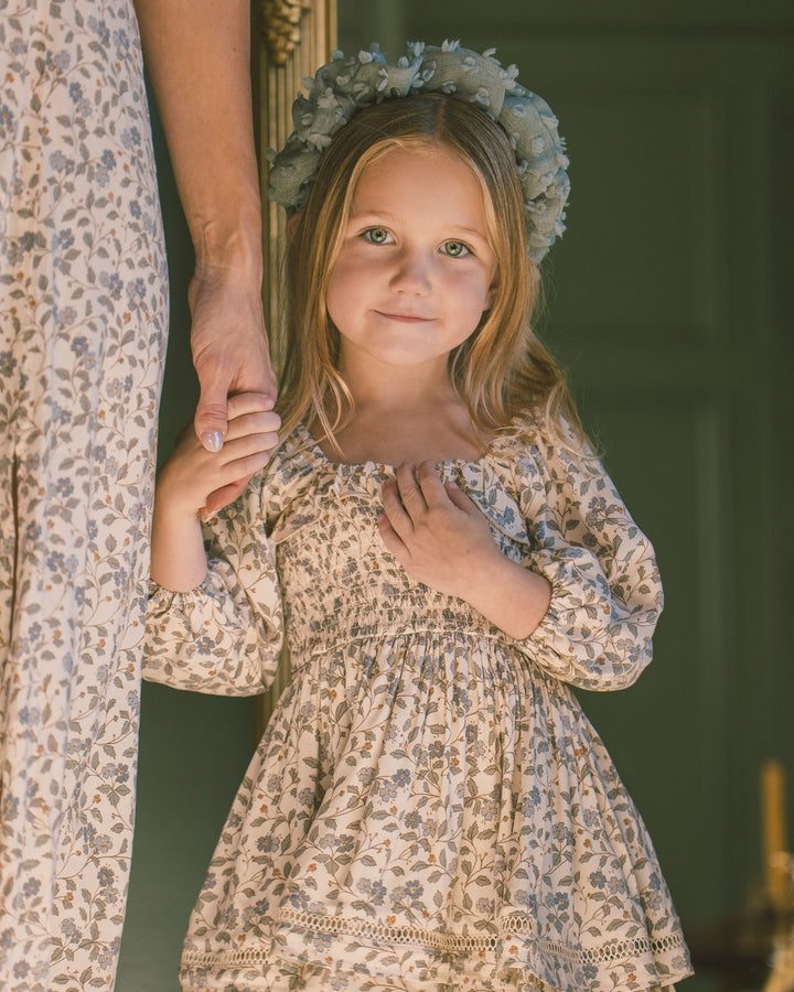 Noralee Elodie Dress - Blue Garden