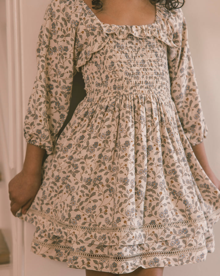 Noralee Elodie Dress - Blue Garden