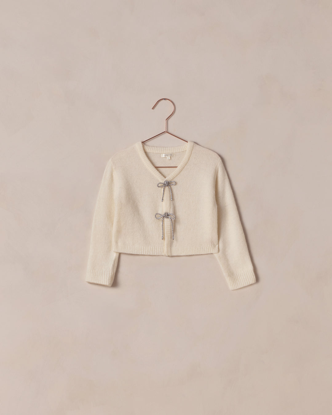 Noralee Bow Cardigan - Ivory
