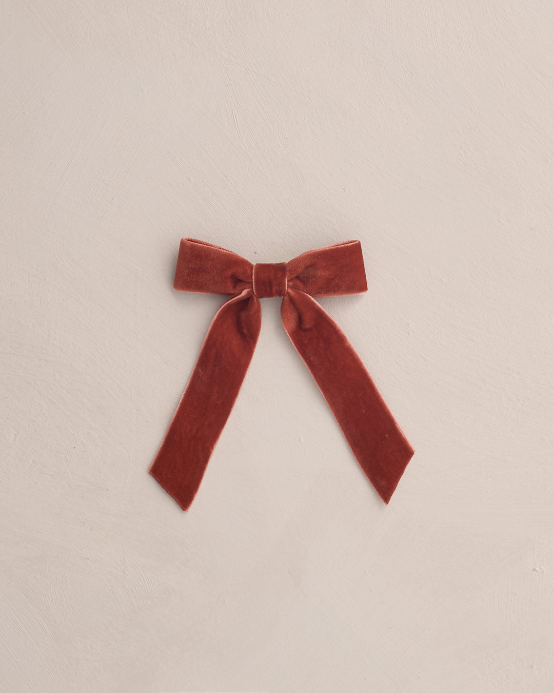 Noralee Velvet Bow - Ruby