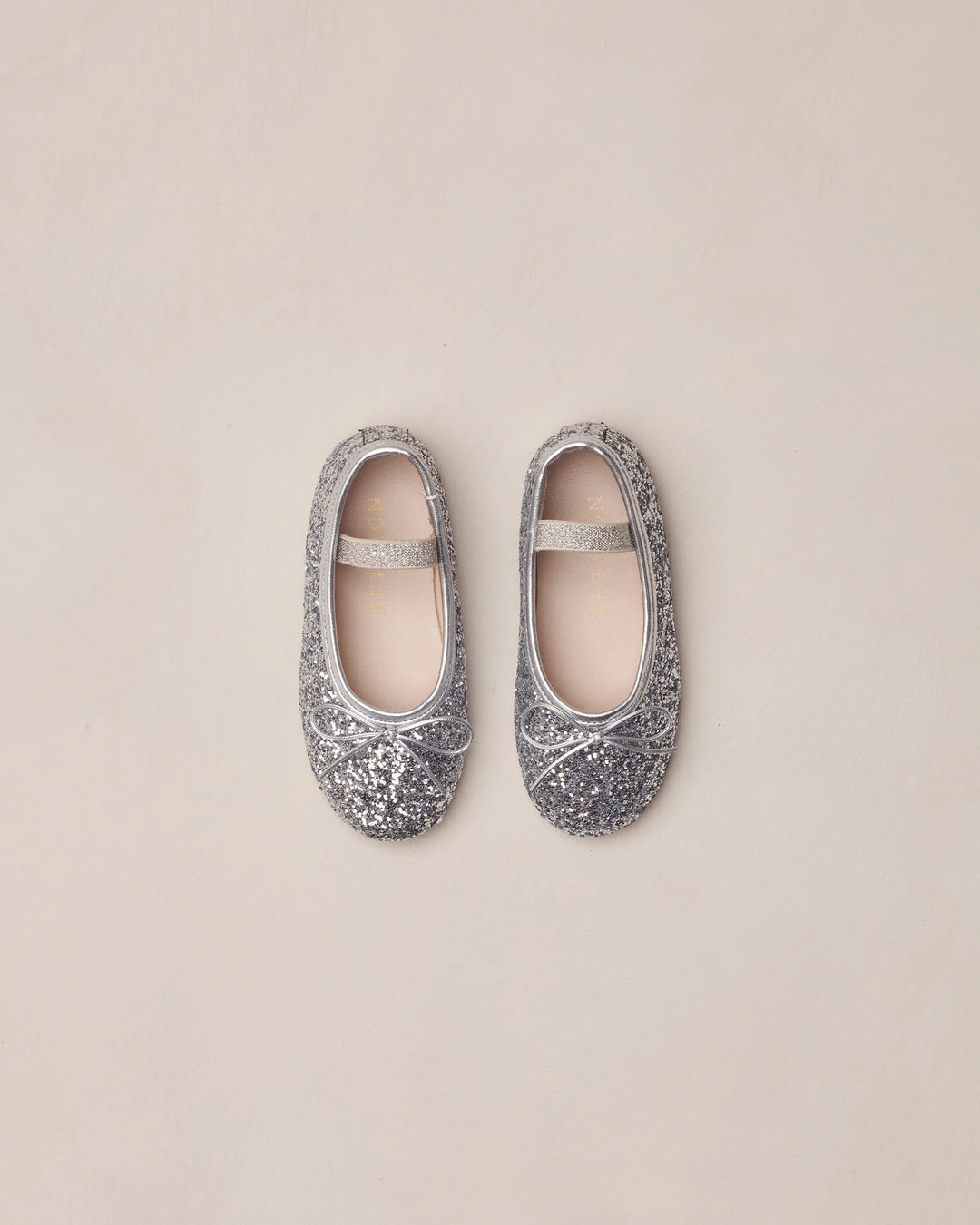 Noralee Ballet Flats - Silver Sparkle
