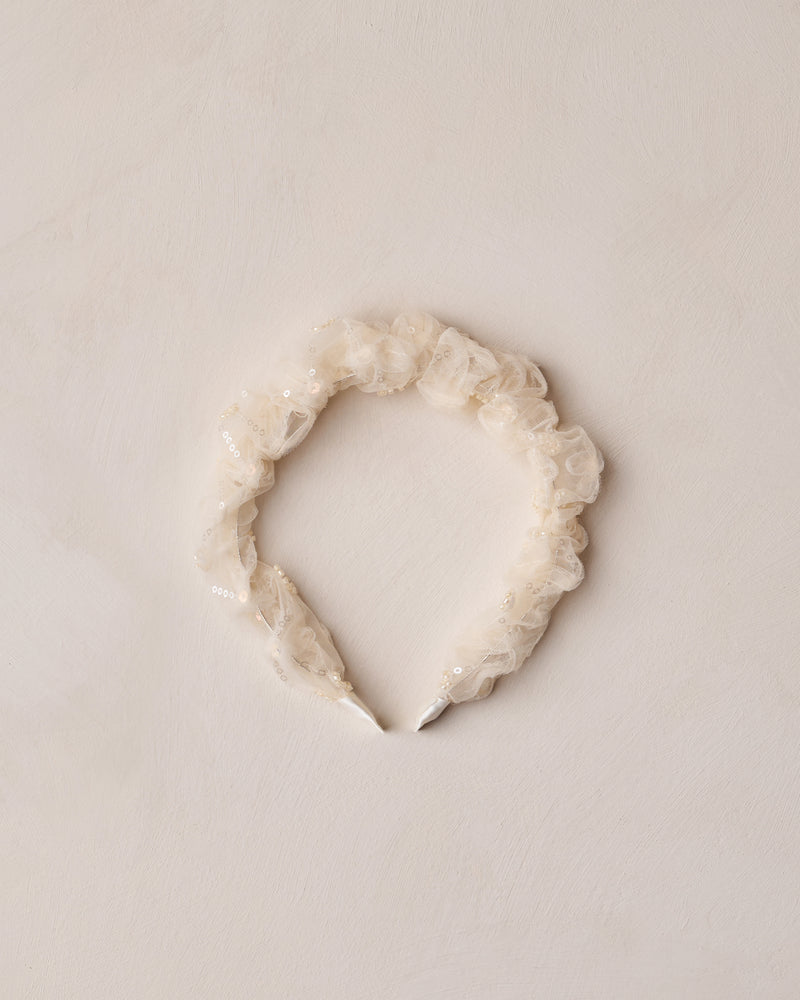 Noralee Gathered Headband - Antique