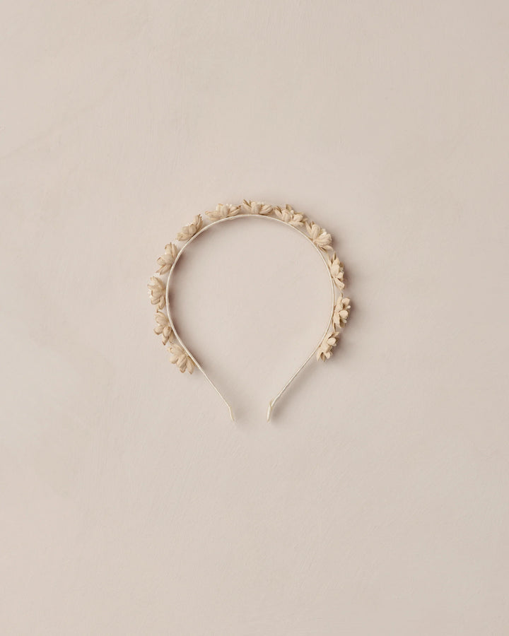 Noralee Floral Headband - Ecru