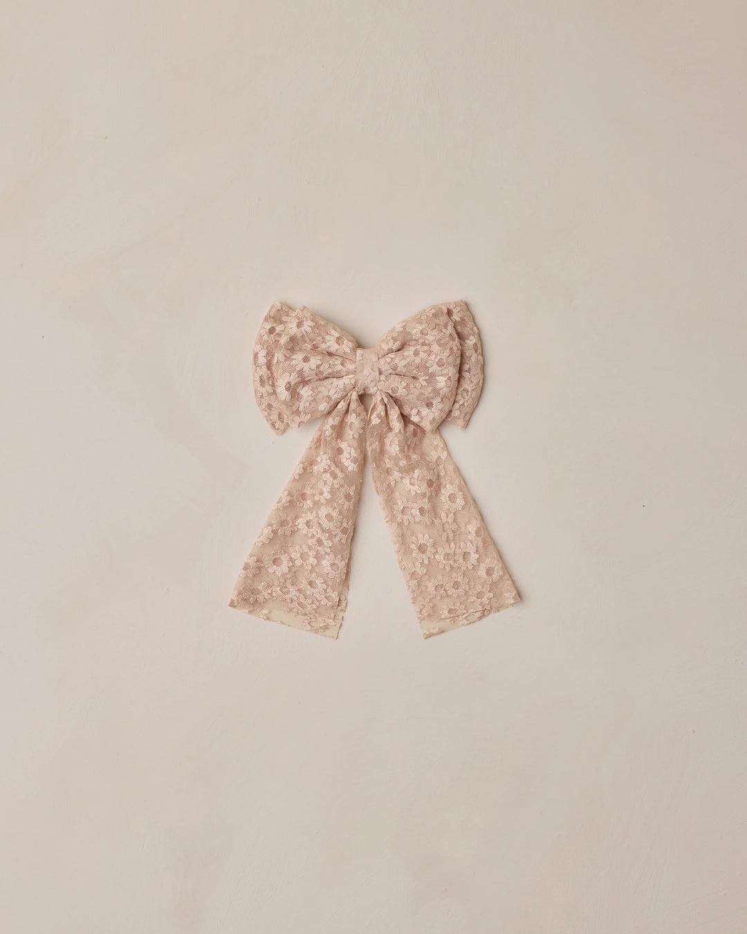 Noralee Alice Bow - Rose Embroidered Daisy