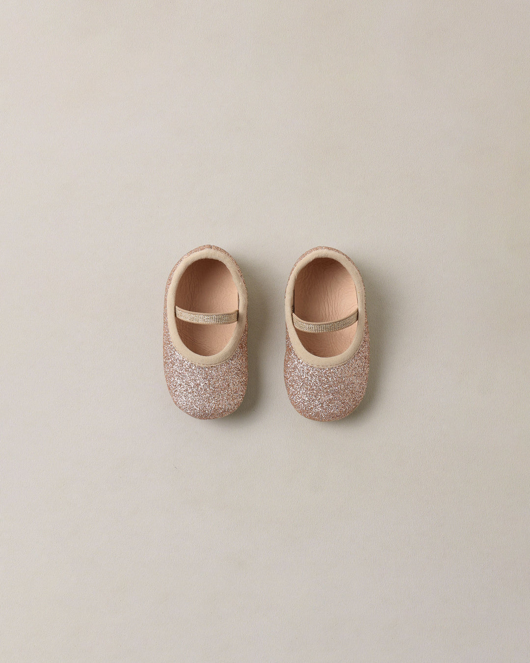 Noralee Baby Ballet Flats - Rose Gold Shimmer