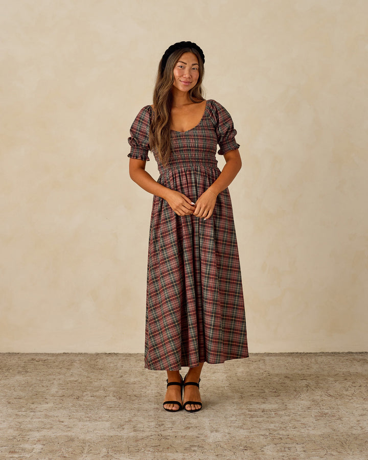 Noralee Adele Dress - Winter Tartan