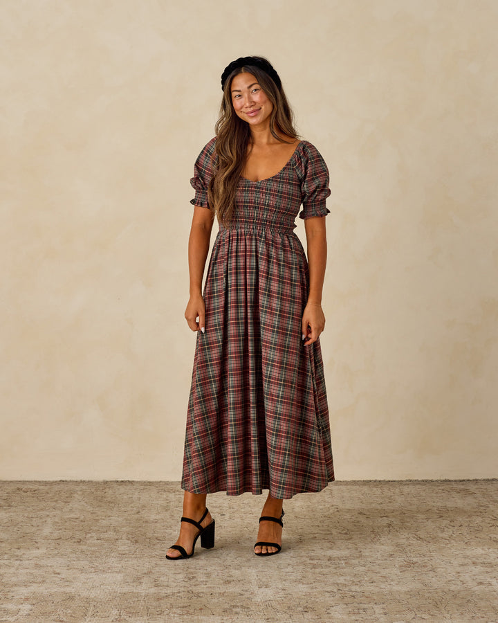 Noralee Adele Dress - Winter Tartan