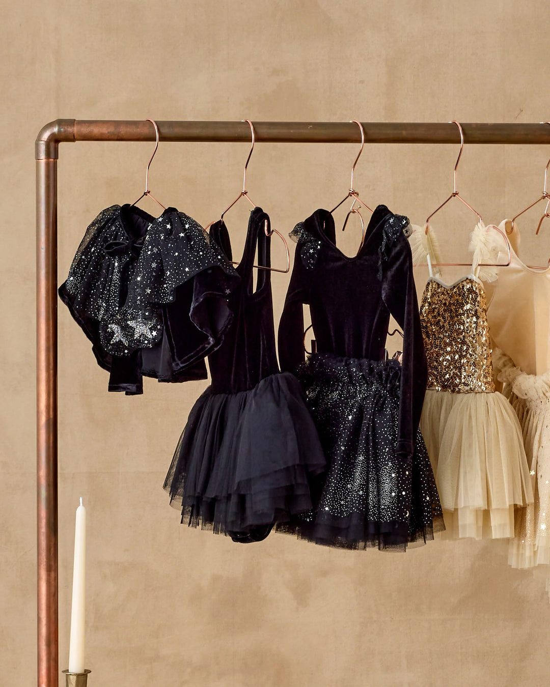 Noralee Ruffle Collar - Night Sky