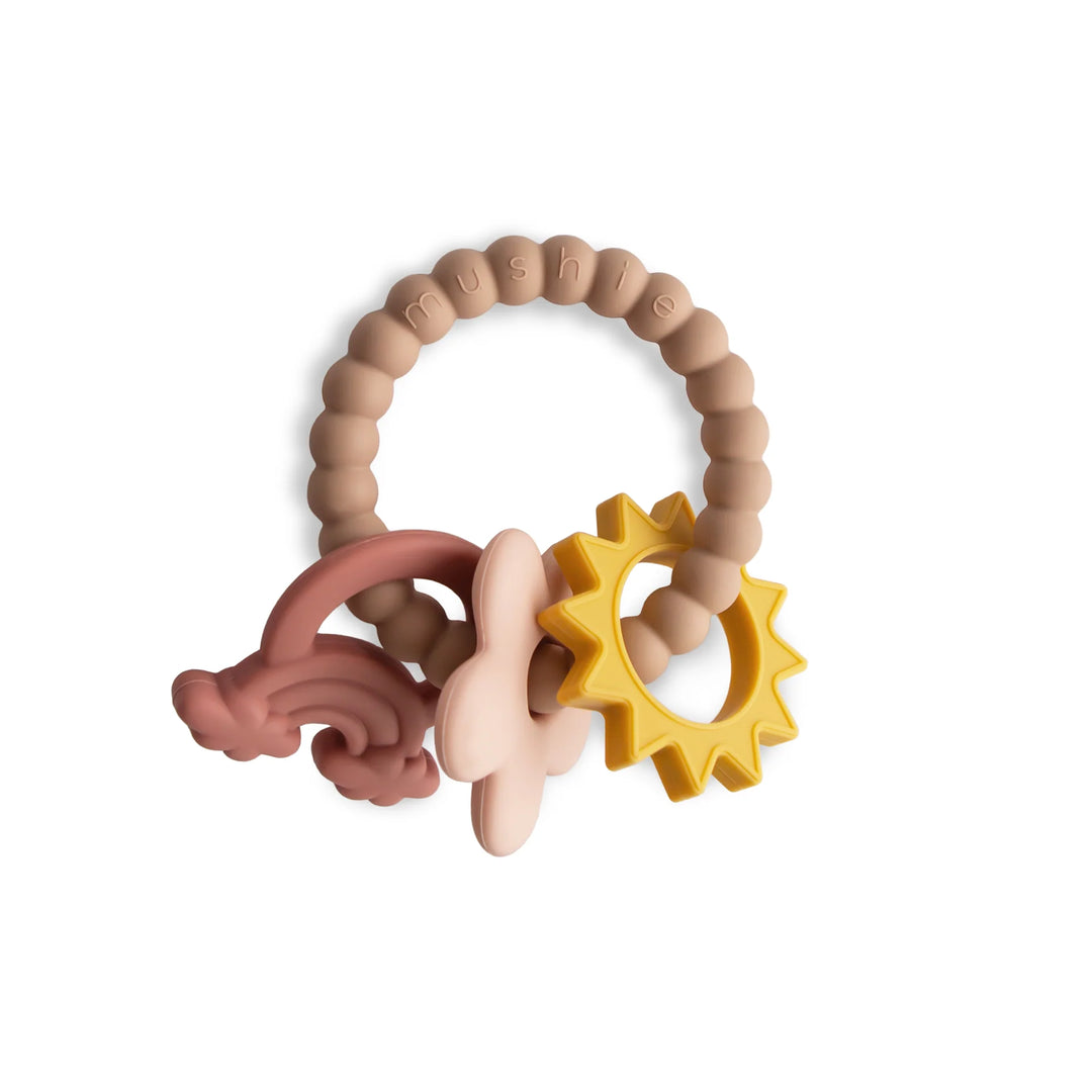 Mushie Nature Teething Ring