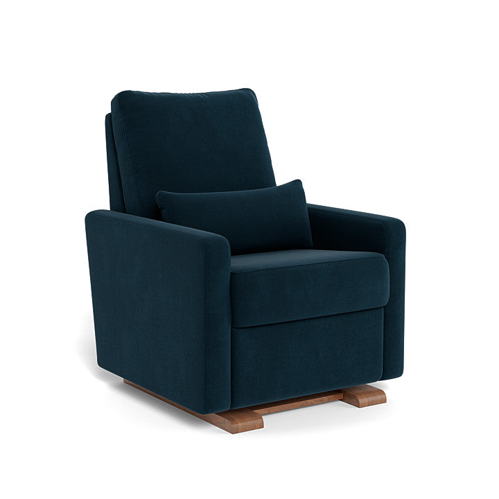 Monte Design Motorized Matera Glider Recliner - Walnut Base