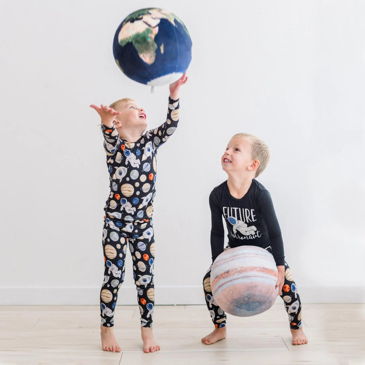 Kickeepants Midnight Space Dream Pajama Set