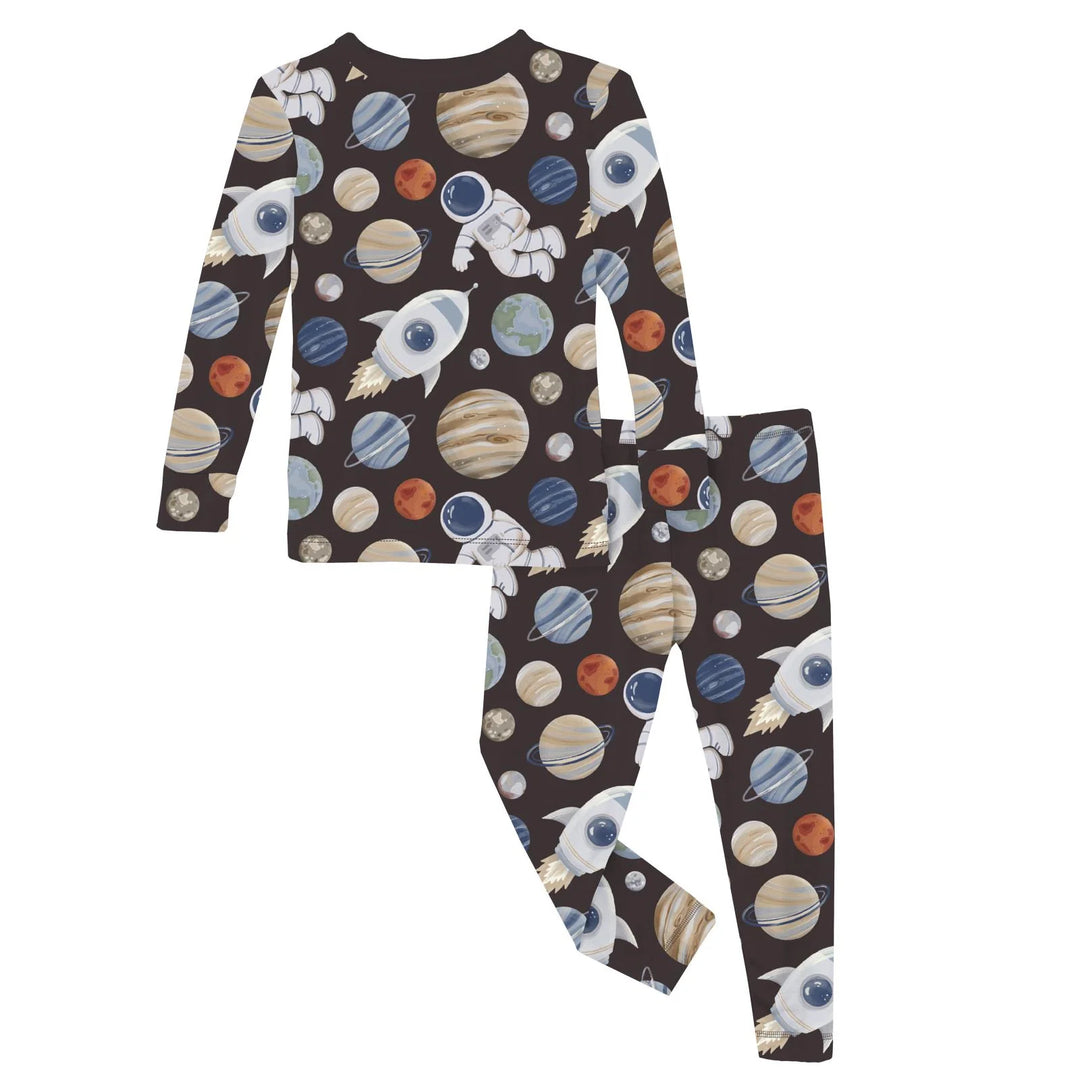 Kickeepants Midnight Space Dream Pajama Set