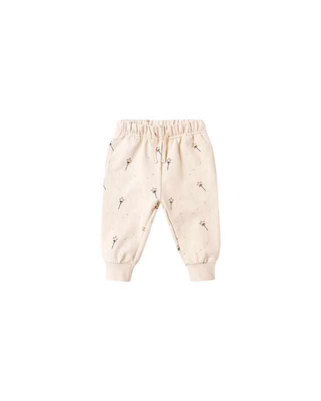 Quincy Mae Relaxed Fleece Sweatshirt + Sweatpants Set - Magic Cat