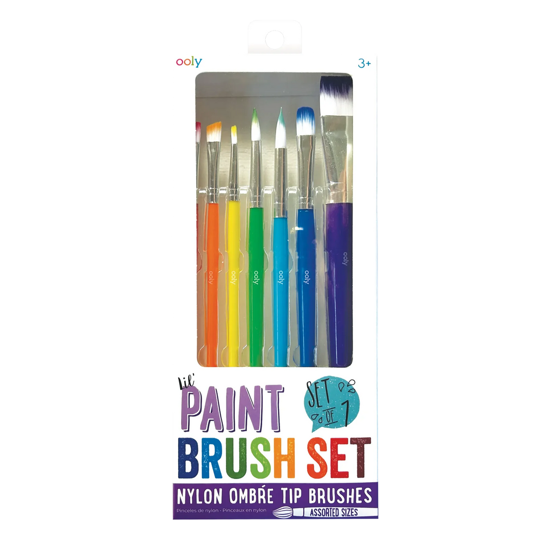 Ooly Lil Paint Brushes - Set Of 7
