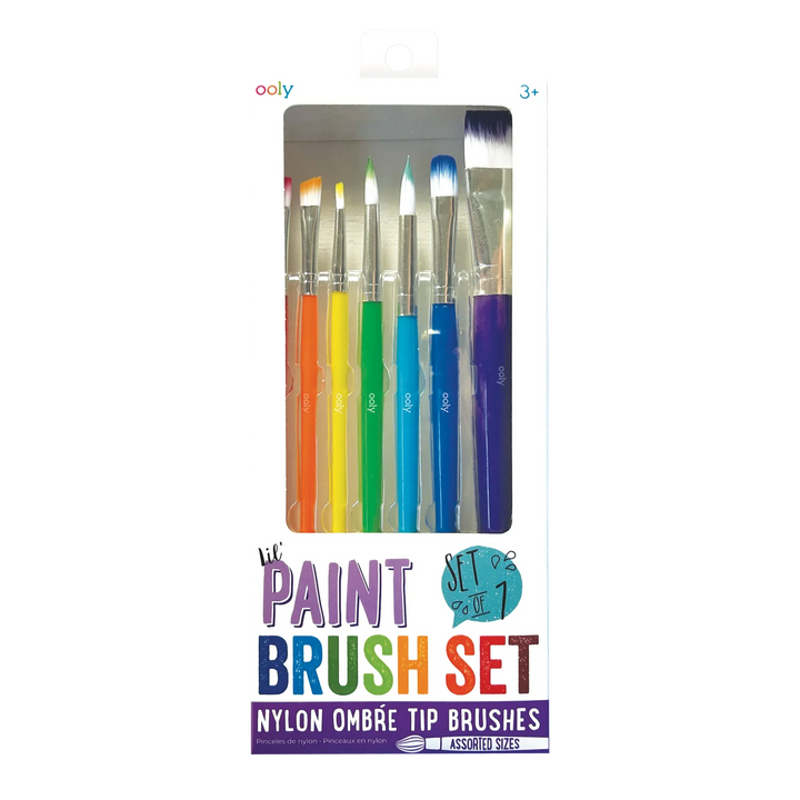 Ooly Lil Paint Brushes - Set Of 7