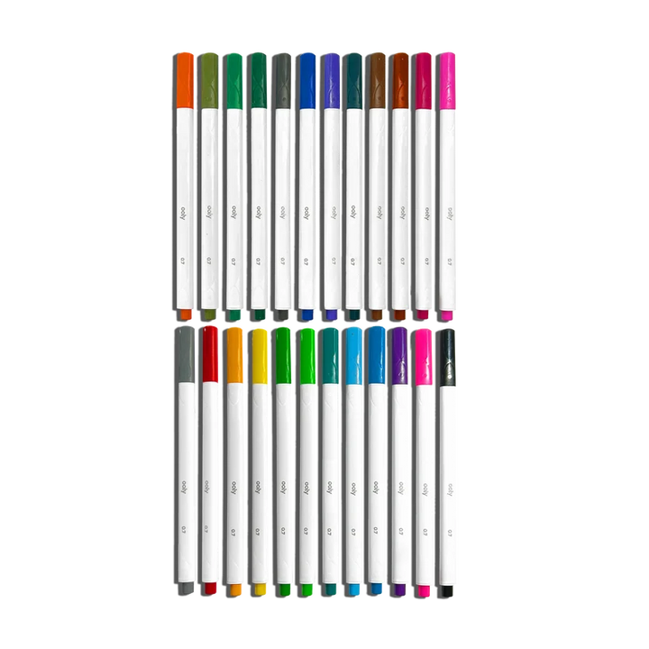 Ooly Seriously Fine Tip Markers - Set of 24
