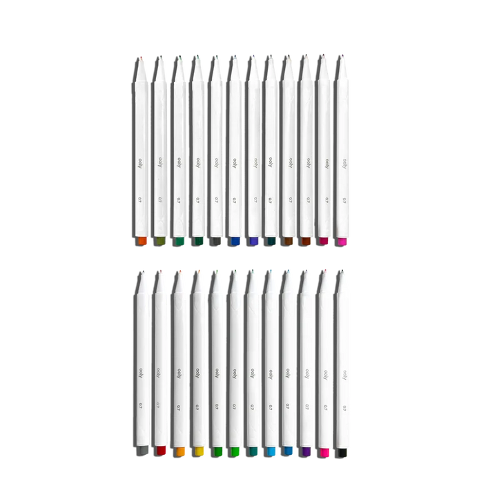 Ooly Seriously Fine Tip Markers - Set of 24