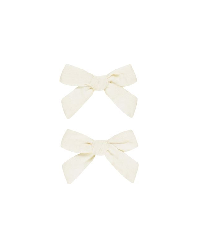 Rylee + Cru Bows Set Of 2 - Ivory