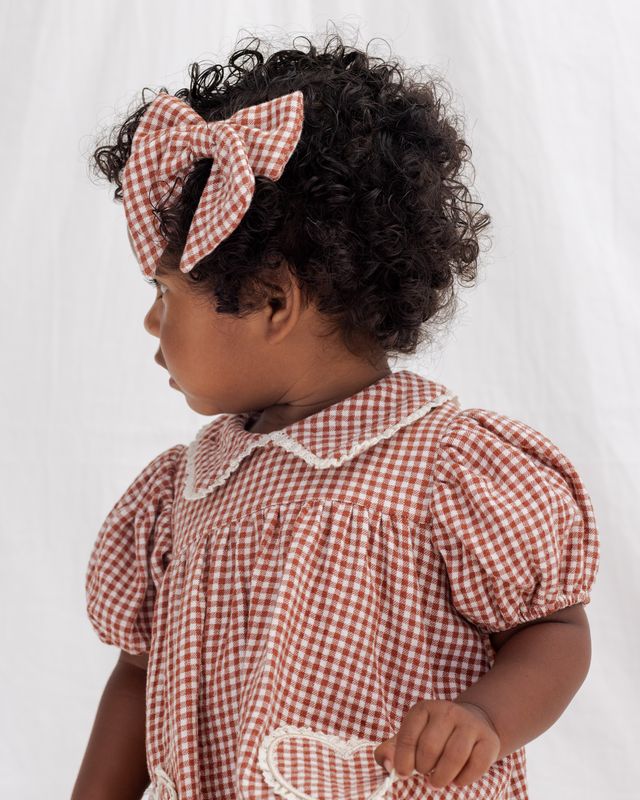 Quincy Mae Coraline Dress - Red Gingham