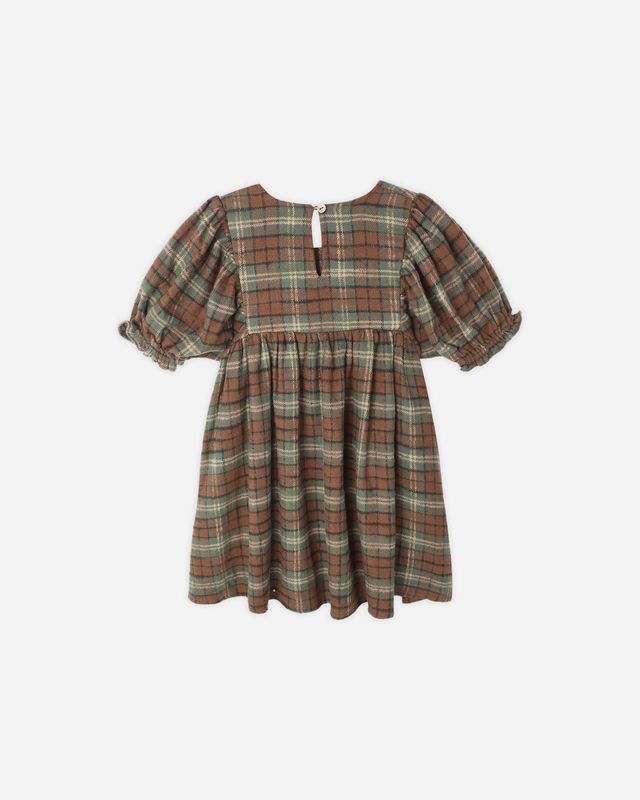 Rylee + Cru Jolene Dress - Holiday Plaid