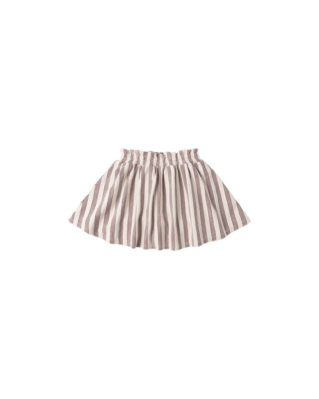 Rylee + Cru Sasha Skort - Brown Stripe