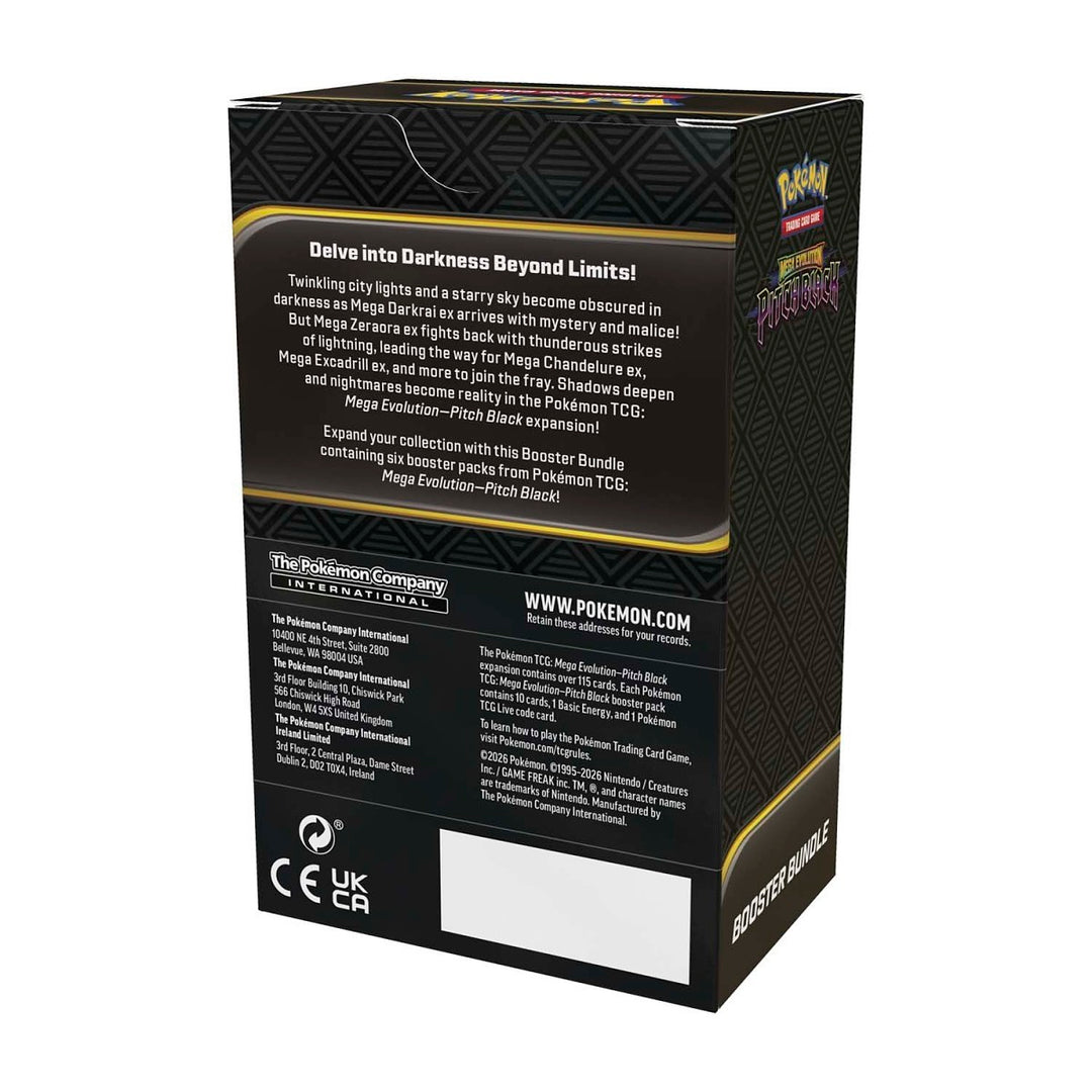Pokemon Mega Evolution Pitch Black Booster Bundle