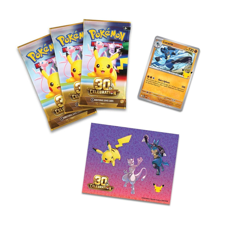 Pokémon 30th Celebration Tech Sticker Collection