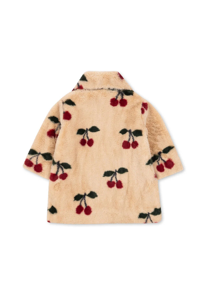 Konges Slojd Fuzzie Coat - Ma Grande Cerise