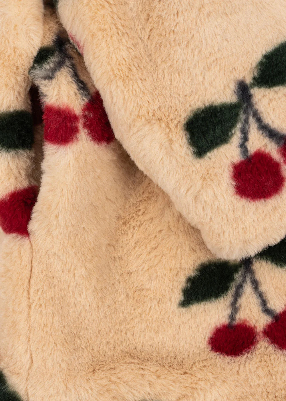 Konges Slojd Fuzzie Coat - Ma Grande Cerise