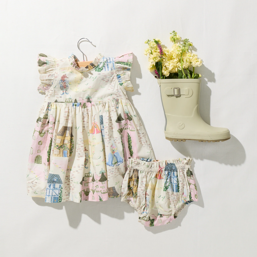 Pink Chicken Baby Jennifer Dress - Whimsical Castle