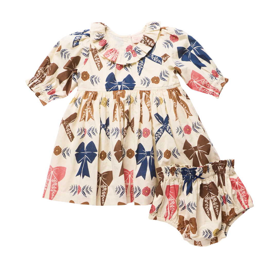 Pink Chicken Amara Dress Set - Harvest Bows