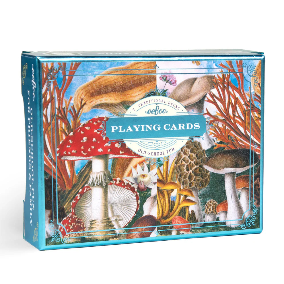 Eeboo Mushroom Playing Cards