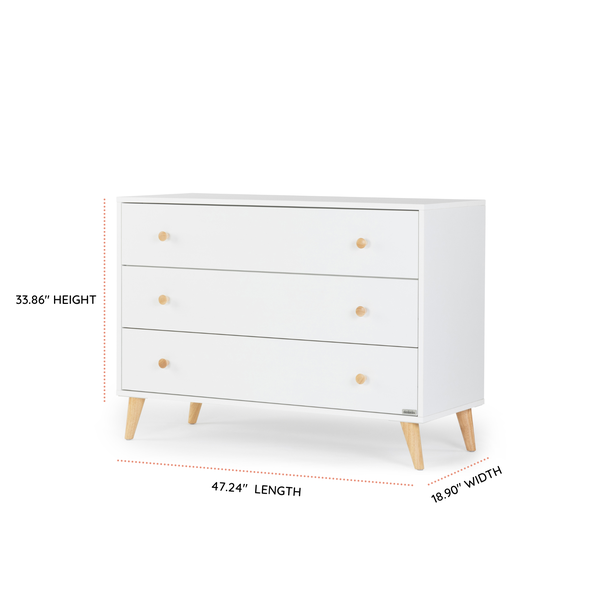 Dadada Austin 3-Drawer Dresser