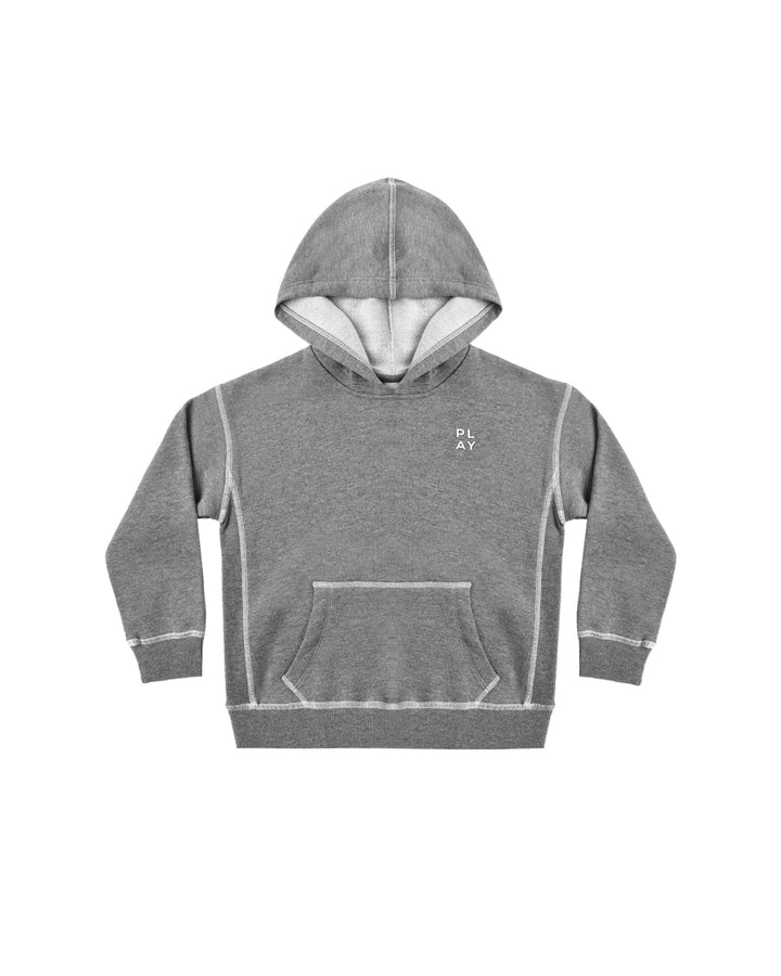 Rylee + Cru Coast Hoodie - Dark Heather Grey