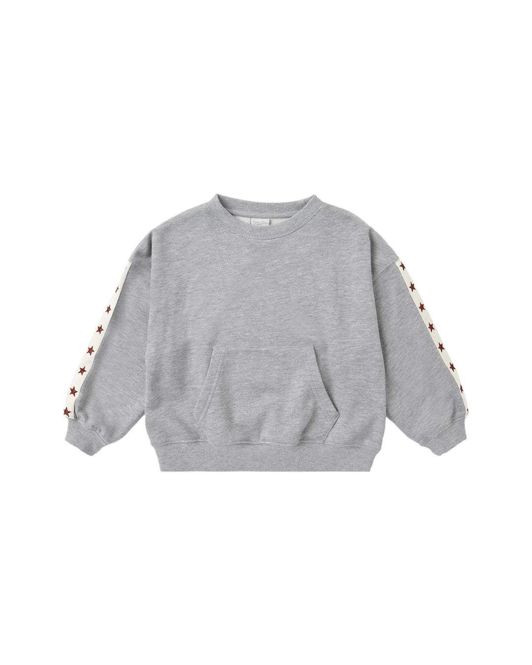 Rylee + Cru Pouch Pocket Crew - Heathered Dusty Blue